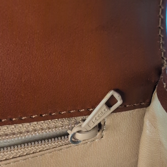 Bally Vintage Chestnut Brown Leather Top-Handle Satchel 1970's - Picture 9 of 14